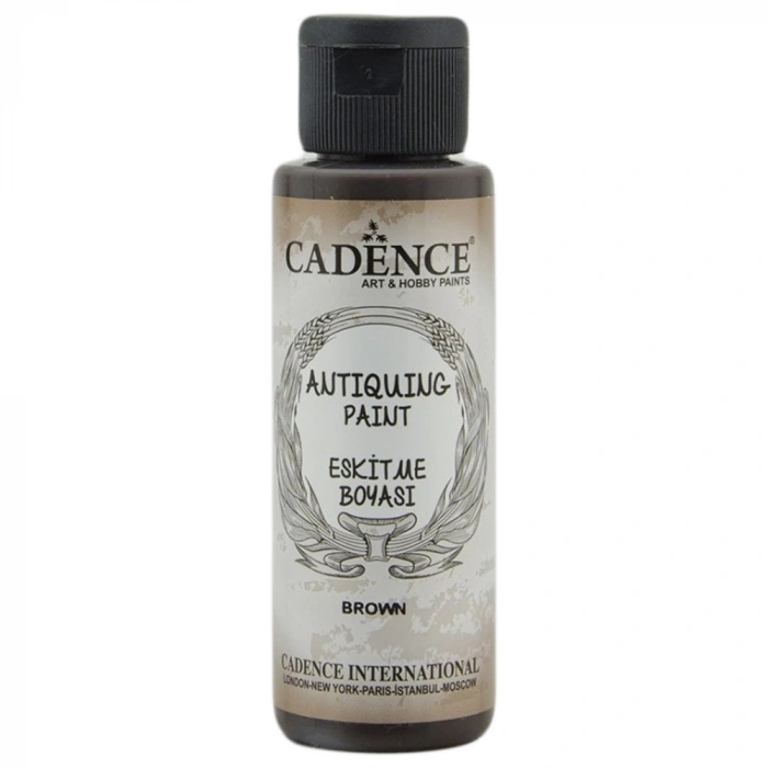 Cadence Antique Paint Eskitme Boyası 70ml 302 Kahverengi
