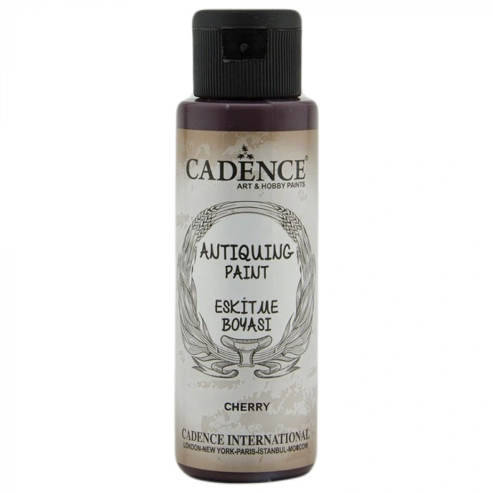 Cadence Antique Paint Eskitme Boyası 70ml 307 Vişne