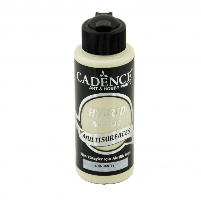Cadence Hybrid Multisurface Akrilik Boya 120ml H-006 Dantel