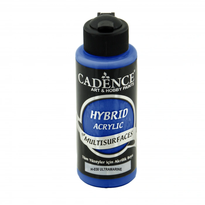 Cadence Hybrid Multisurface Akrilik Boya 120ml H-038 Ultramarine