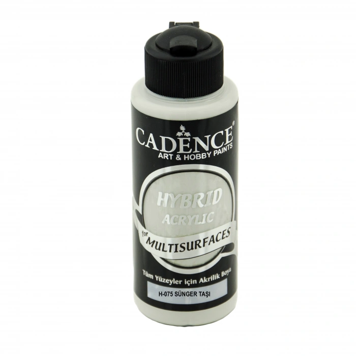 Cadence Hybrid Multisurface Akrilik Boya 120ml H-075 Sünger Taşı