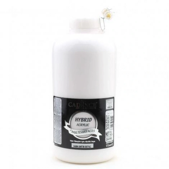 Cadence Multisurface Hybrid Hibrit Boya 04-Antik Beyaz 2000ml