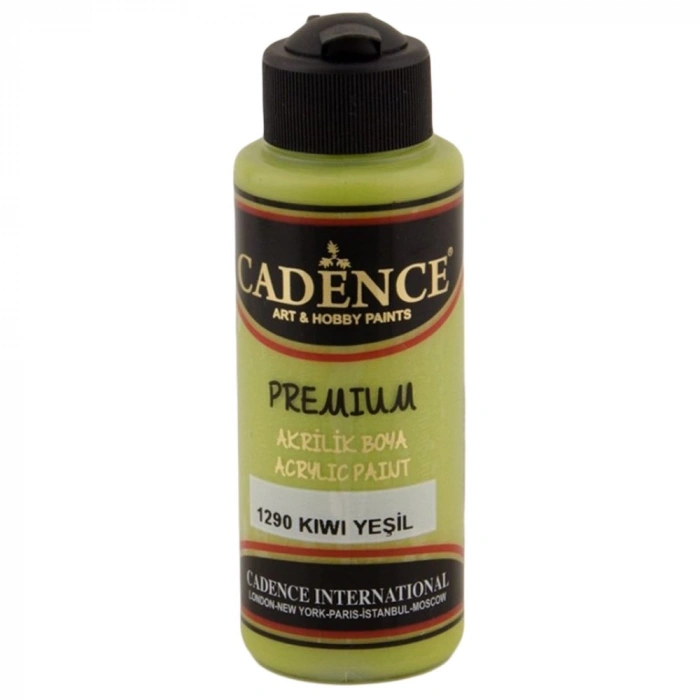 Cadence Premium Akrilik Boya 120ml 1290 Kivi Yeşili