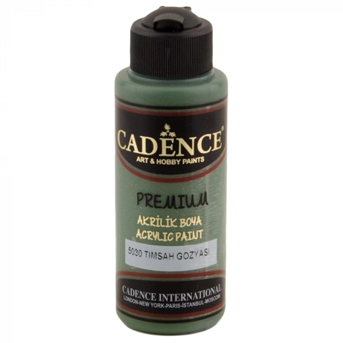 Cadence Premium Akrilik Boya 120ml 5030 Timsah Gözyaşı