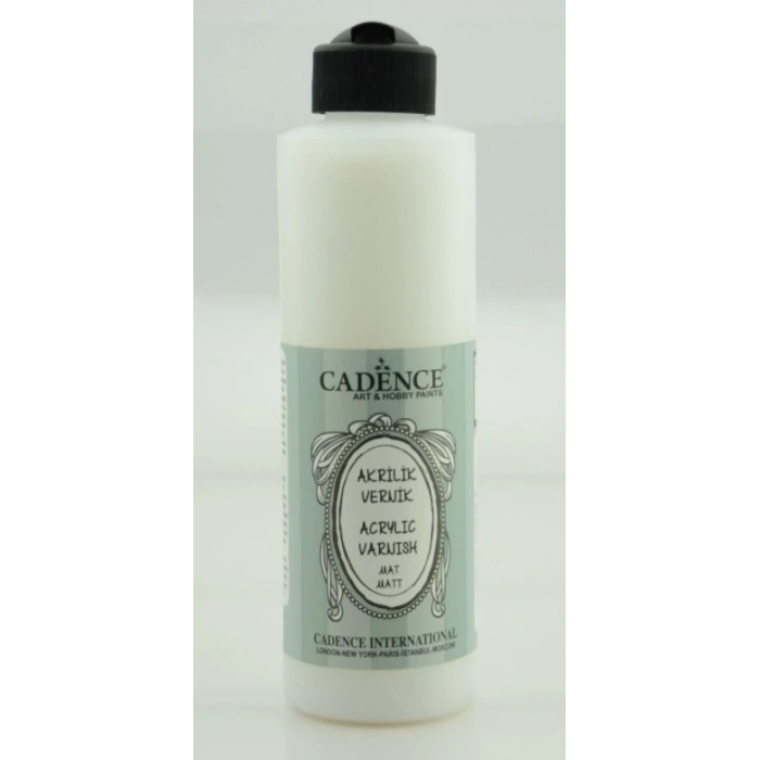 Cadence Su Bazlı Akrilik Mat Vernik 250 Ml