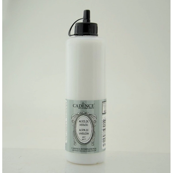 Cadence Su Bazlı Akrilik Mat Vernik 500 Ml
