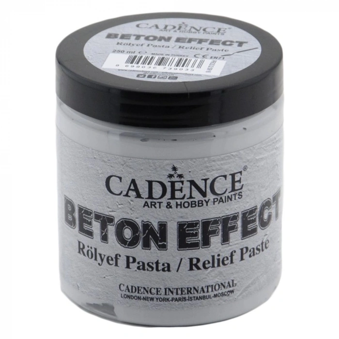 Cadence Toz Beton Efekti Rölyef Pasta 250ml