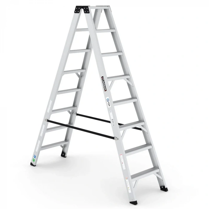 Çağsan Everest Pro Alüminyum Merdiven Çift Çıkışlı 7 Basamaklı - EVR-PRO7