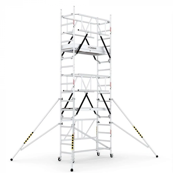 Çağsan ProTUBE FN (180) Profesyonel Alüminyum İskele 3,9 Mt - ProTUBE_FN390_(180)