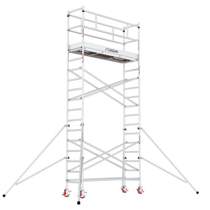 Çağsan ProTUBE S Profesyonel Alüminyum İskele 4,4 Mt - ProTUBE S6