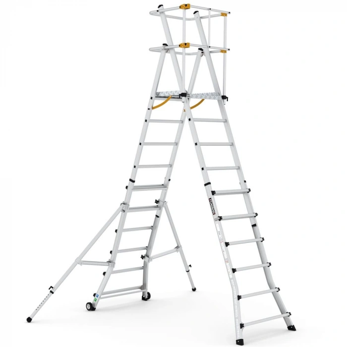 Çağsan TelePro Teleskopik Çalışma Platformu 6+1 Basamaklı - TP250