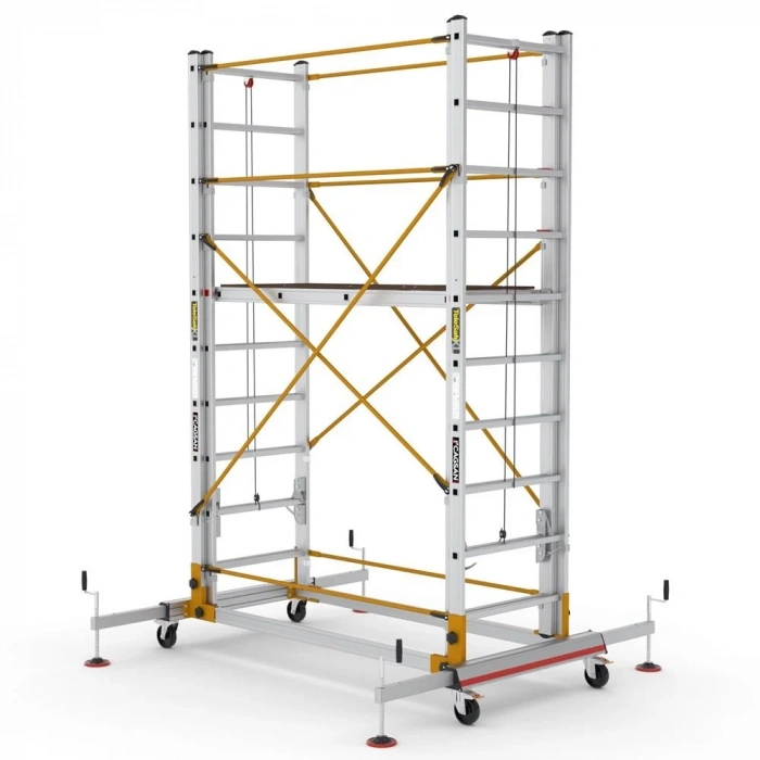 Çağsan Telesafe İki Parçalı Alüminyum İskele 2x10 Basamaklı - S005_XL_FP