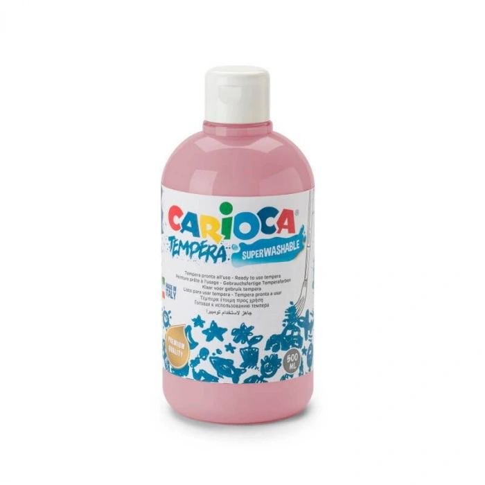 Carioca Tempera Yıkanabilir Poster Boya 500 ml. PEMBE