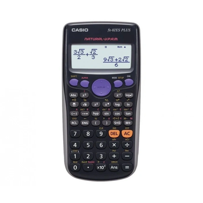 Casio FX 82ES PLUS BK Bilimsel Fonksiyonlu Hesap Makinesi