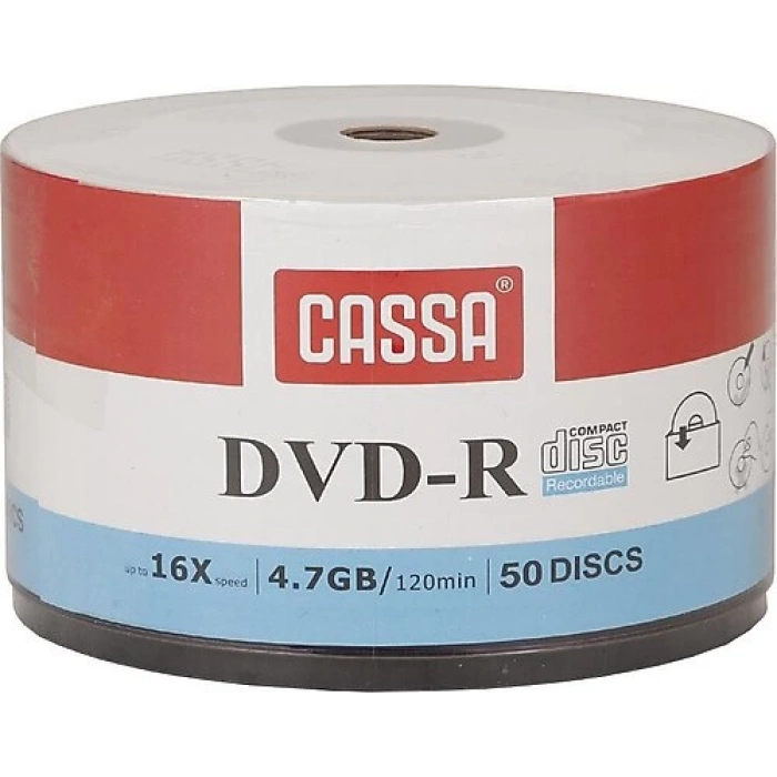 CASSA DVD-R 50 Lİ KUTU 9453