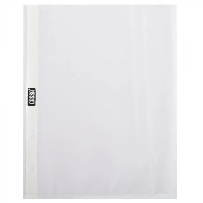 Cassa Poşet Dosya 100 Lü A5 Şeffaf 7256