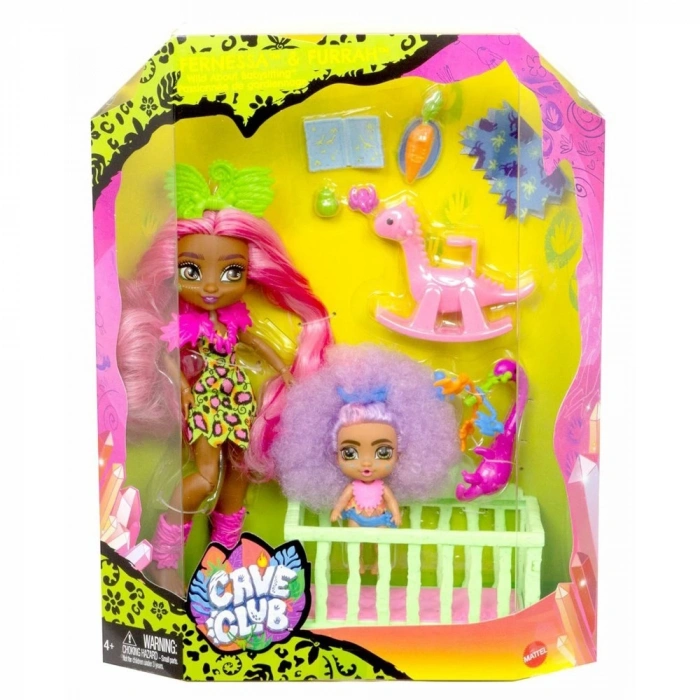 Cave Club Bebek Bakımı Eğlencesi Oyun Seti