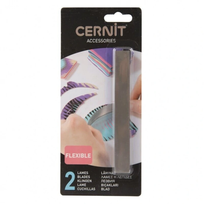 Cernit Cutter Polimer Kil Kesme Bıçakları 2li Set (Esnek)
