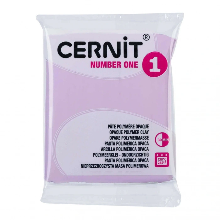 Cernit Number One Polimer Kil 56 g Lilac Light