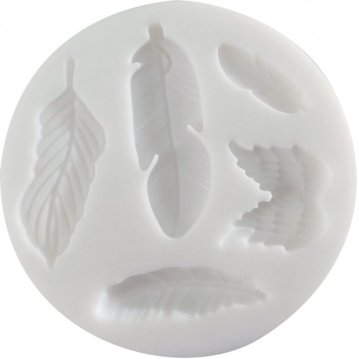 Cernit Silicone Mould Silikon Polimer Kil Kalıbı FEATHERS