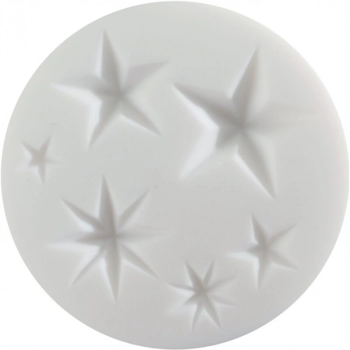 Cernit Silicone Mould Silikon Polimer Kil Kalıbı STARS