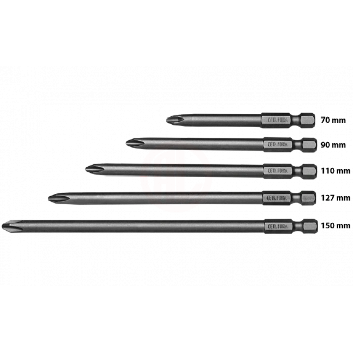 Ceta Form 1/4 İnç Yıldız Bits Uç Ph3 X 90 Mm