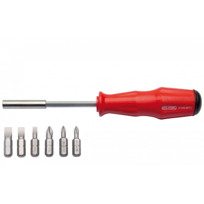 CETA FORM 3100/BT6A Depolu Bits Tornavida Takımı 7 Parça