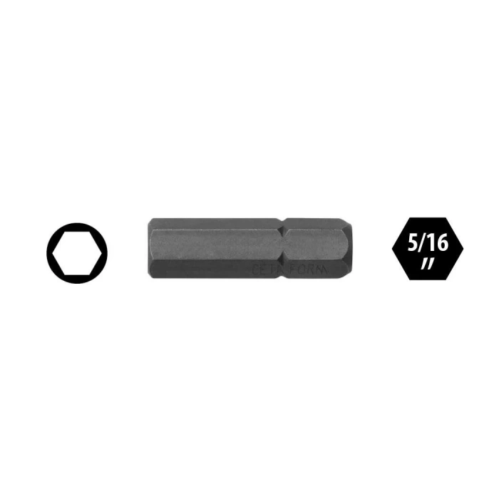 Ceta Form CB/516HX10 5/16 Darbeli Allen Bits Uç 10x30 mm