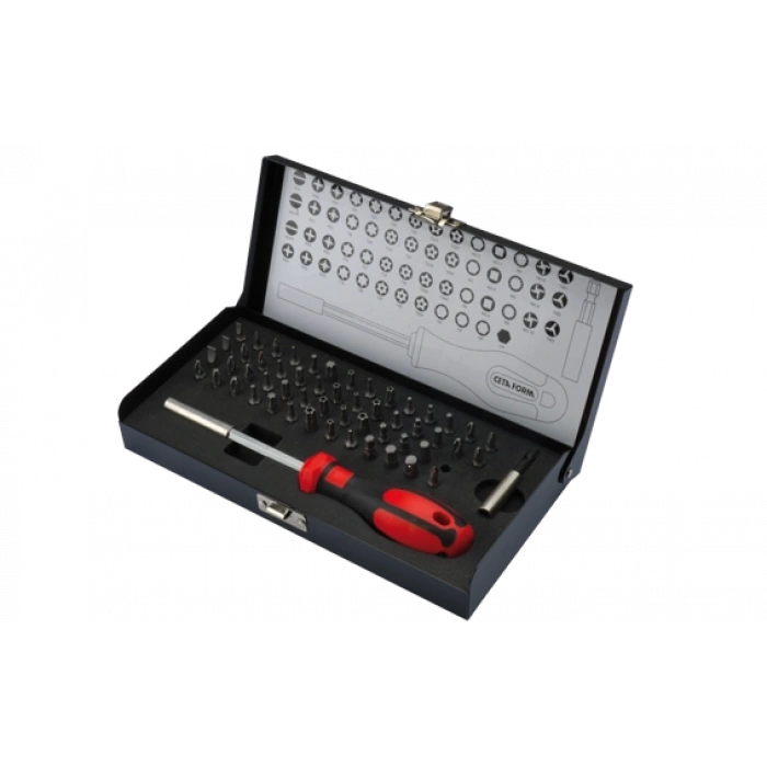 CETA FORM CB/ST56 Bits Tornavida Takımı 56 Parça