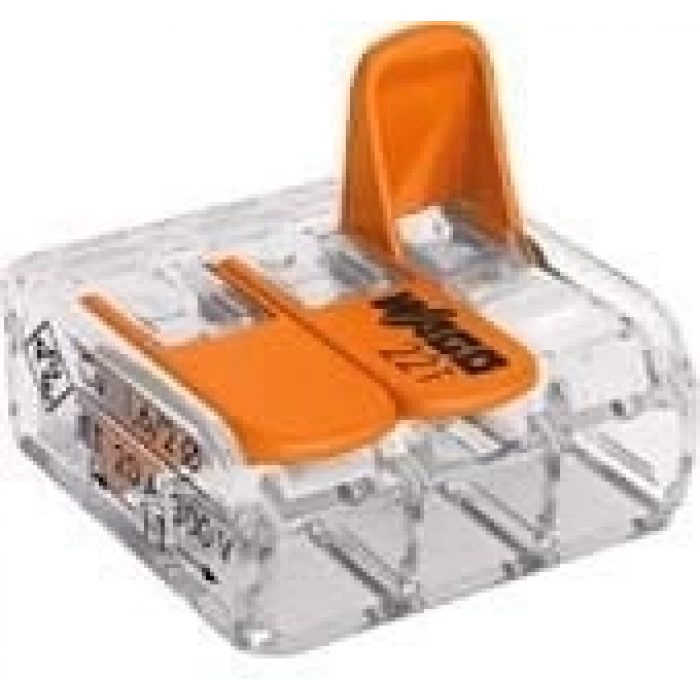 Çetsan Wago Kompakt Çok Amaçlı Klemens (0,2 - 4 Mm²) 3X4 Mm