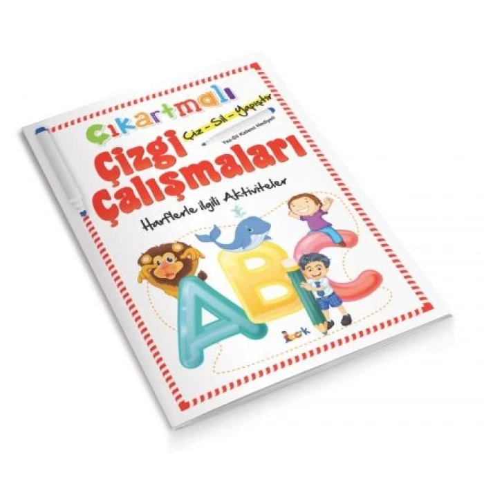 ÇIKARTMALI ÇİZGİ ÇALIŞMASI EMA HARFLER