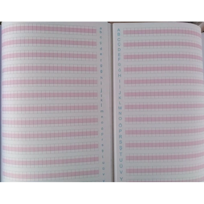 ÇINAR 17x24 40 YP STANDART GÜZEL YAZI DEFTERİ RENKLİ DİK ÇİZGİLİ 24017