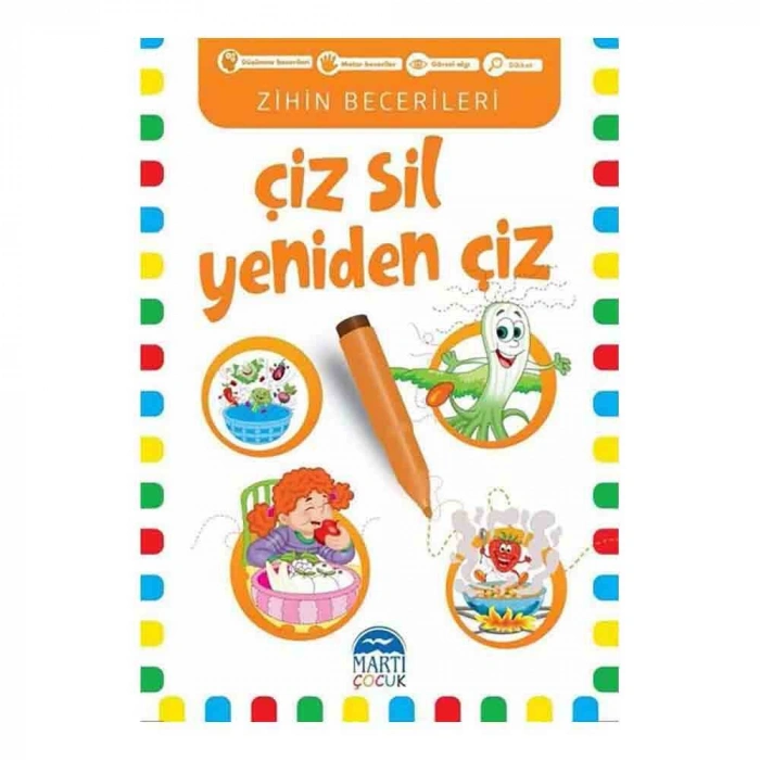 Çiz Sil Yeniden Çiz Turuncu