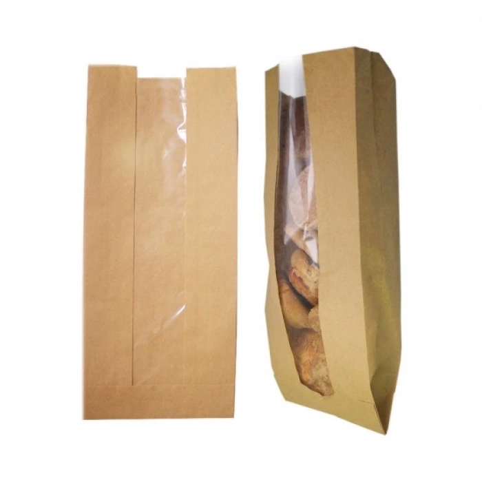 ÇİZGİLİ ŞAMUA BASKISIZ KESE KAĞIDI 15X33 CM