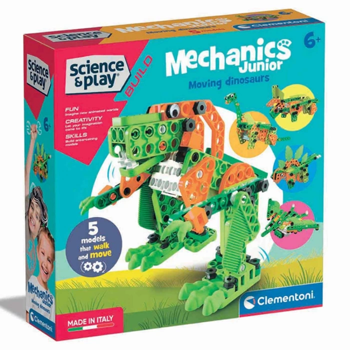 Clementoni Mechanics Junior Hareketli Dinozorlar 75061TR