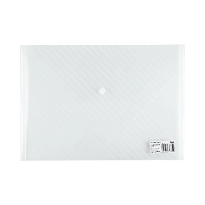 Comix Çıtçıtlı Dosya A4 Çizgili Desenli C330