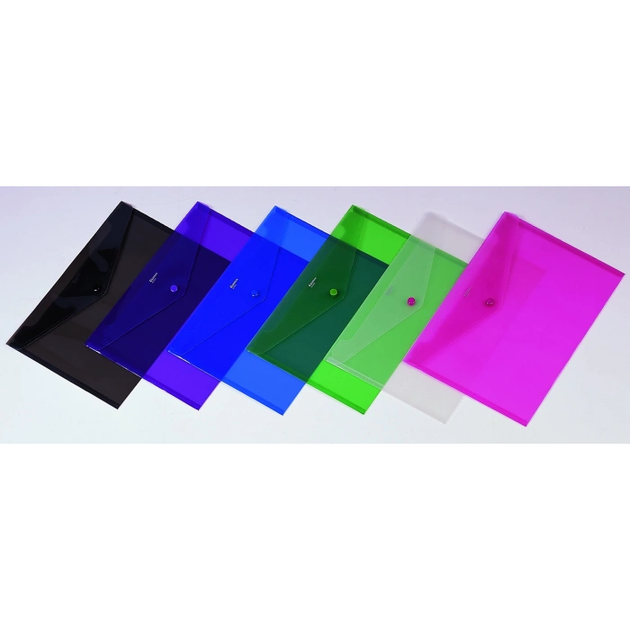 Comix Çıtçıtlı Dosya A4 şeffaf A1853