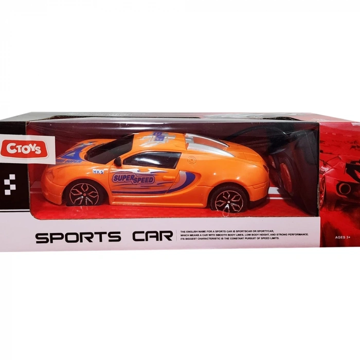 Ctoy Oyuncak Uzaktan Kumandalı Pilli Yarış Araba 1:24 3 Ass. CTOY-CE-04