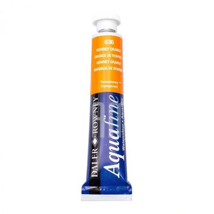 Daler Rowney Aquafine Tüp Sulu Boya 8 ml. 636 ROWNEY ORANGE