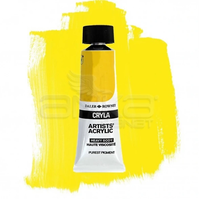 Daler Rowney Cryla Artist Akrilik Boya 75ml 675 Primary Yellow Seri B