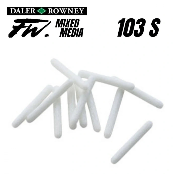 Daler Rowney FW Mix Paint Marker Nibs Yedek Uçlar 103 S Yuvarlak 1-2mm 12li