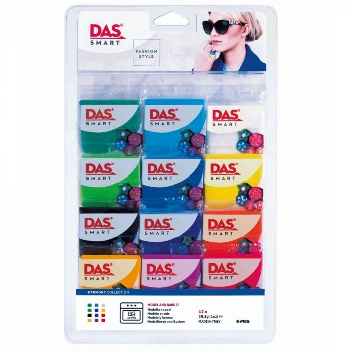 Das Smart Polimer Kil Seti 12 Renk x 28 gr. Harmony Colours
