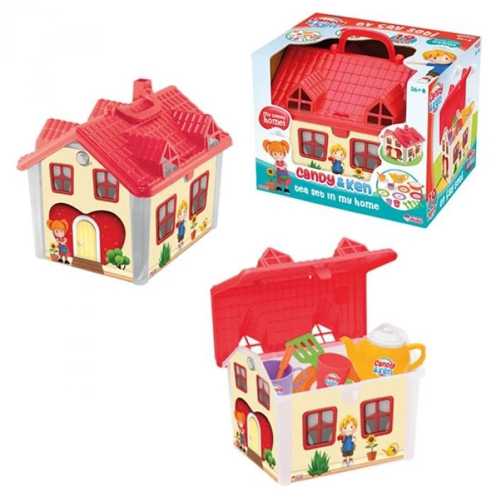Dede Oyuncak Candy Ev Çay Set 03021