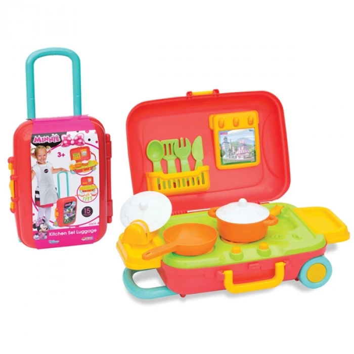 Dede Oyuncak Minnie Mouse Mutfak Set Bavulum 03479