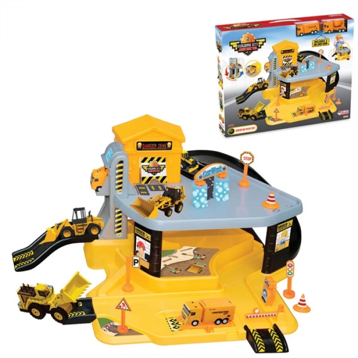 Dede Oyuncak Şantiye Garaj Seti 03338