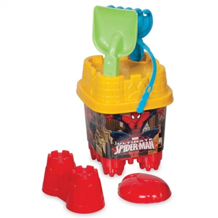 Dede Oyuncak Spiderman Küçük Kale Kova Set 01570