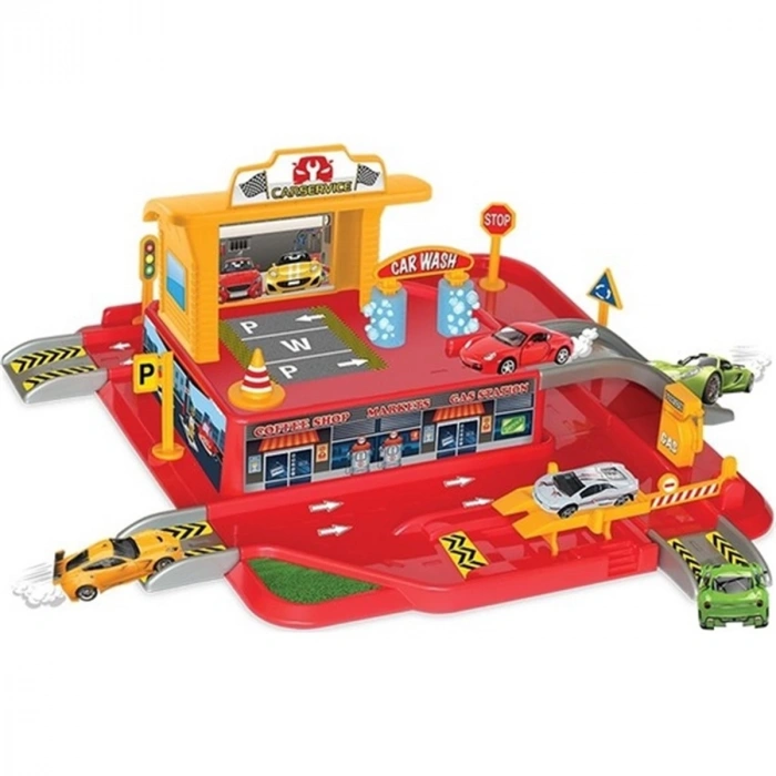 Dede Oyuncak Tek Katlı Garaj Oyun Seti 03066