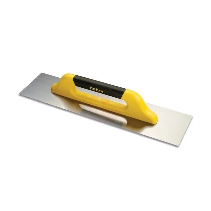 Dekor Hassan Alçı Malası Kapalı Plastik Saplı Yay Çeliği 30 Cm