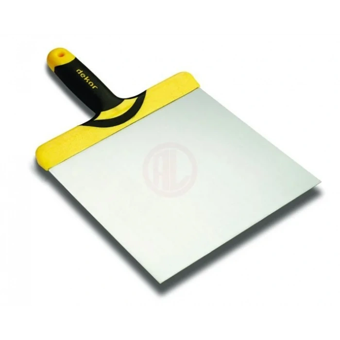 Dekor Hassan Macun Küreği Plastik Saplı Kısa Model Yay Çeliği 18 Cm