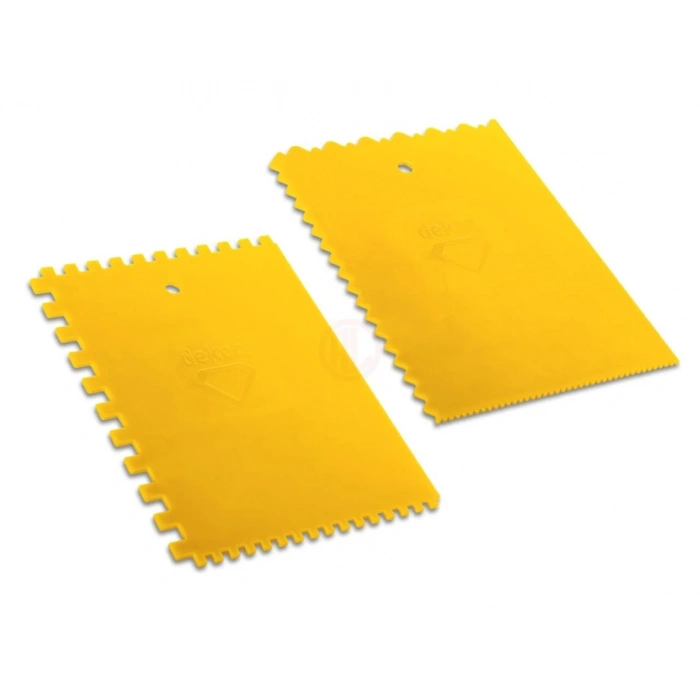 Dekor Hassan Plastik Fayans Tarağı Kare Dişli 18x13,5 Cm